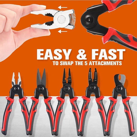 📢📢60% OFF !! ⏰5 in 1 All Purpose Versatile Heavy Duty Tool Kit
