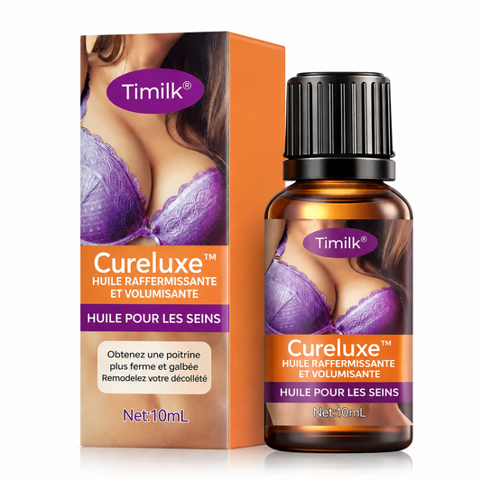 Cureluxe™ Huile Raffermissante pour le Buste | Technologie Lift Nourrissante en Profondeur pour des Résultats Visibles en 1 Semaine