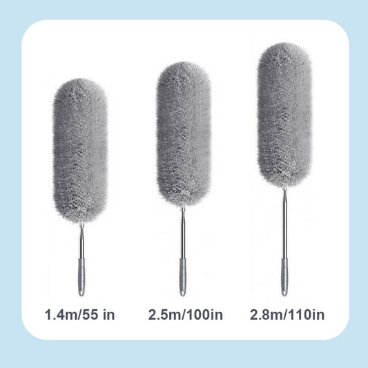 📢📢 60% DE RÉDUCTION ! ✨ Bâtonnet de Nettoyage Rétractable - Adsorption Électrostatique sans Poussière Volante, Idéal pour Plafonds et Espaces Étroits 🧹⚡
