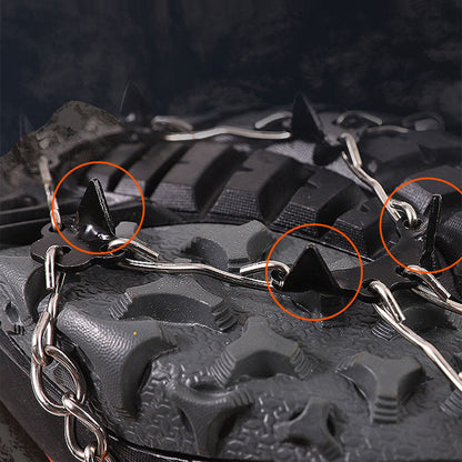 📢📢40% DE RÉDUCTION ! ！！Crampons antidérapants pour chaussures et bottes de randonnée