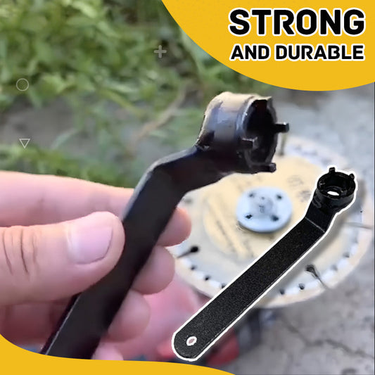 🔥 1 Acheté, 1 Offert ! ✨ Clé Réglage 4 Griffes pour Meuleuse d'Angle - Acier Outil Antidérapant, Changement de Lame Rapide 🔧⚙️