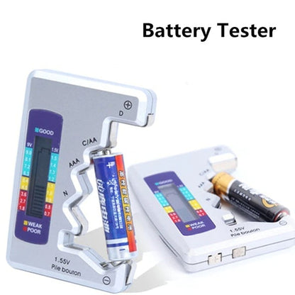 📢📢50% de réduction ! ✨ Testeur de Batteries Universel – Vérifie Piles AA, AAA, 9V, Bouton & Plus en 3 Secondes ! Compact, Précis, Sans Pile ! 🔋⏱️